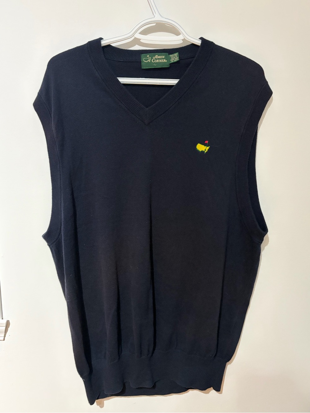 V-Neck Sweater Vest golf Amen Corner